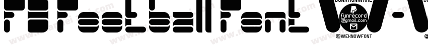 FD Football Font 8字体转换